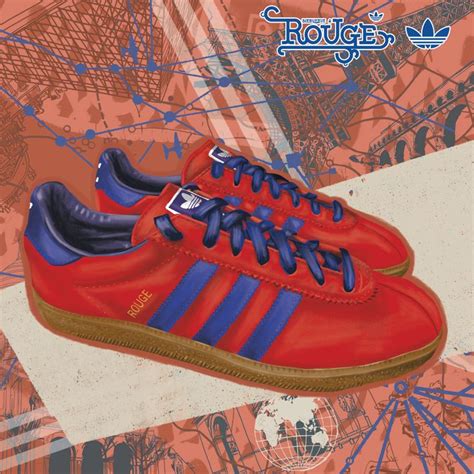 adidas original rouge|More.